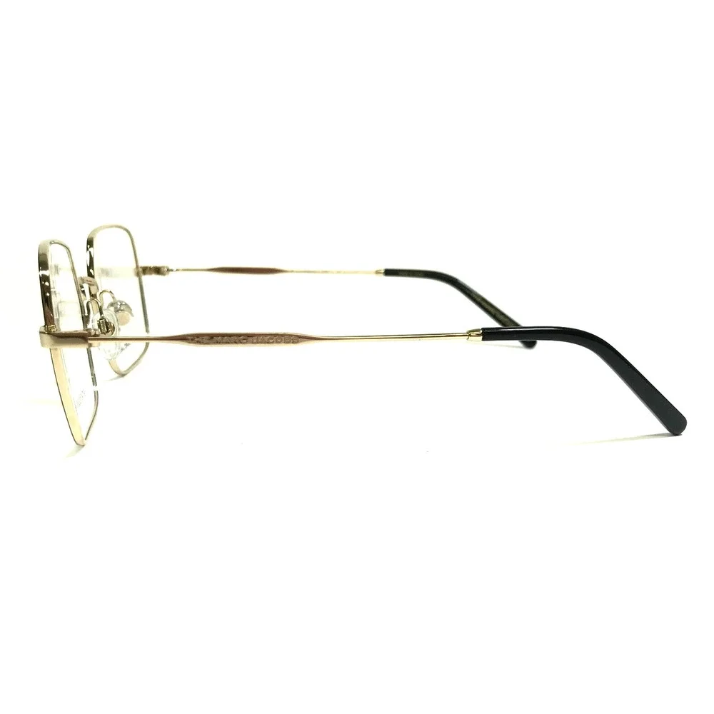Marc Jacobs Eyeglasses Frames MARC 507 RHL Black Gold Square Wire Rim 54-18-145 - Picture 6 of 13